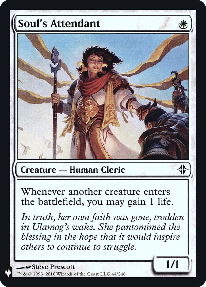 Soul's Attendant [Mystery Booster] | Exor Games Dartmouth