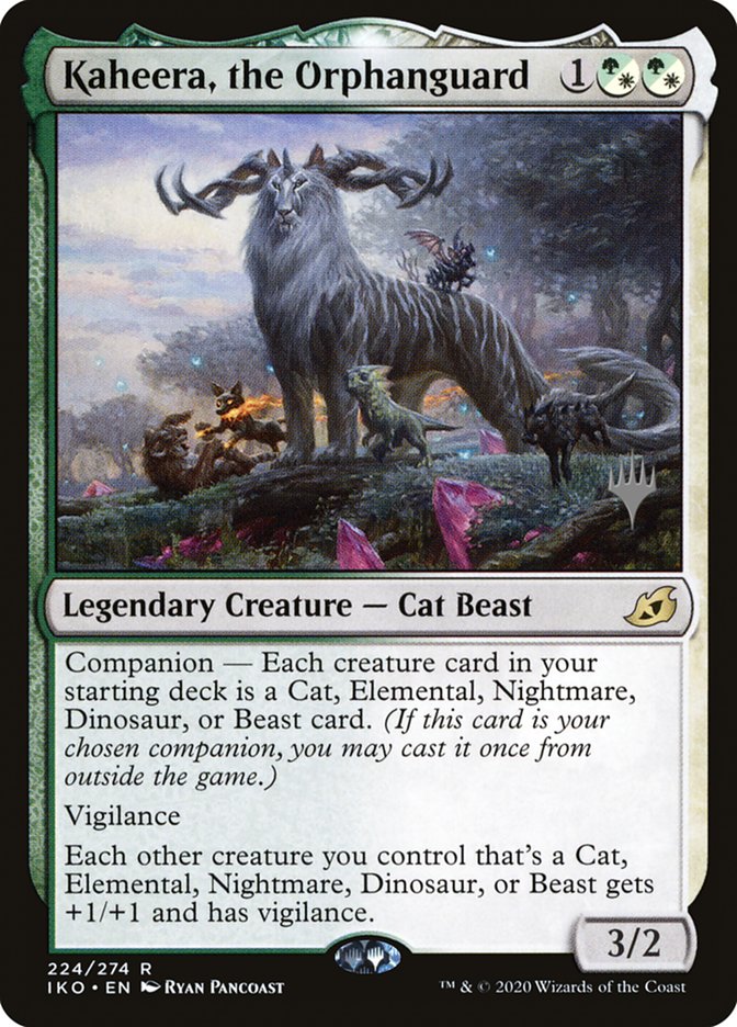 Kaheera, the Orphanguard (Promo Pack) [Ikoria: Lair of Behemoths Promos] | Exor Games Dartmouth