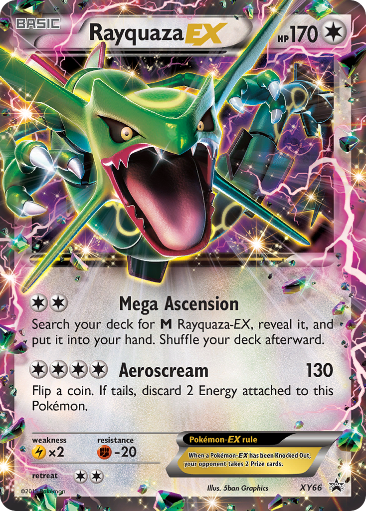 Rayquaza EX (XY66) [XY: Black Star Promos] | Exor Games Dartmouth