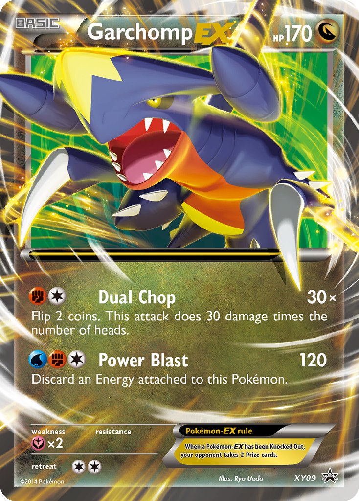 Garchomp EX (XY09) [XY: Black Star Promos] | Exor Games Dartmouth