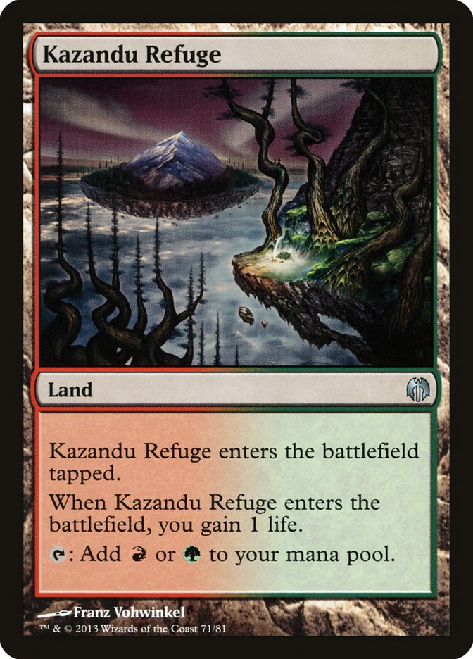 Kazandu Refuge [Duel Decks: Heroes vs. Monsters] | Exor Games Dartmouth