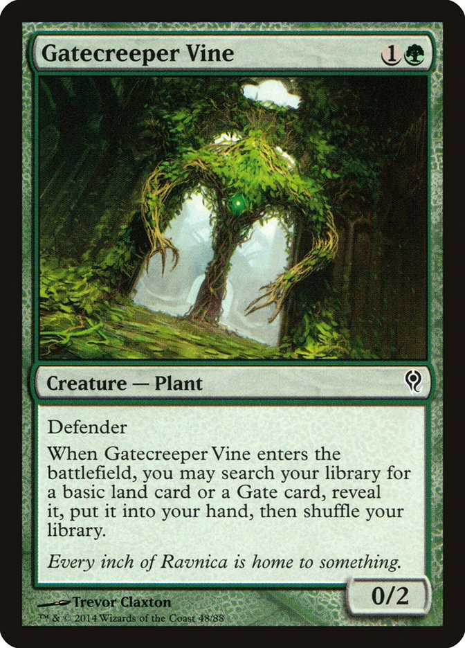 Gatecreeper Vine [Duel Decks: Jace vs. Vraska] | Exor Games Dartmouth