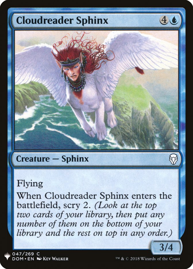 Cloudreader Sphinx [Mystery Booster] | Exor Games Dartmouth