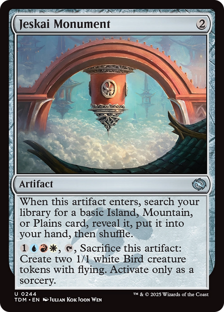 Jeskai Monument [Tarkir: Dragonstorm] | Exor Games Dartmouth