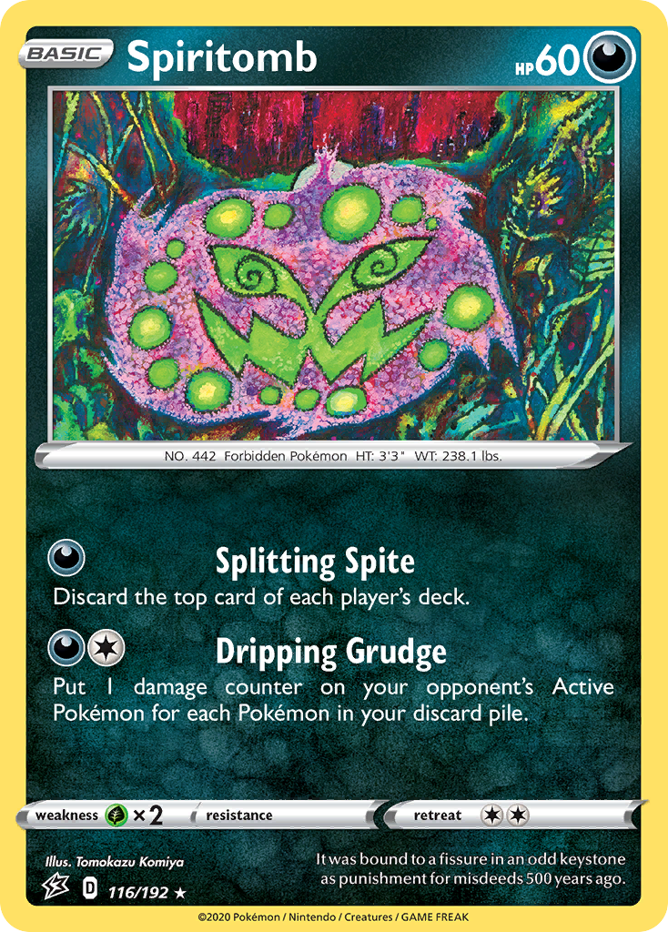 Spiritomb (116/192) [Sword & Shield: Rebel Clash] | Exor Games Dartmouth