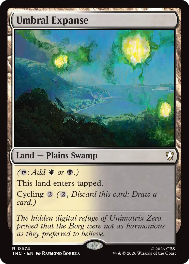 Umbral Expanse (Surge Foil) [Star Trek Commander] | Exor Games Dartmouth