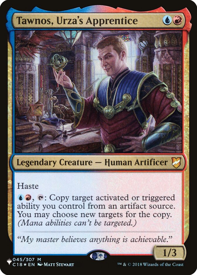 Tawnos, Urza's Apprentice [The List] | Exor Games Dartmouth