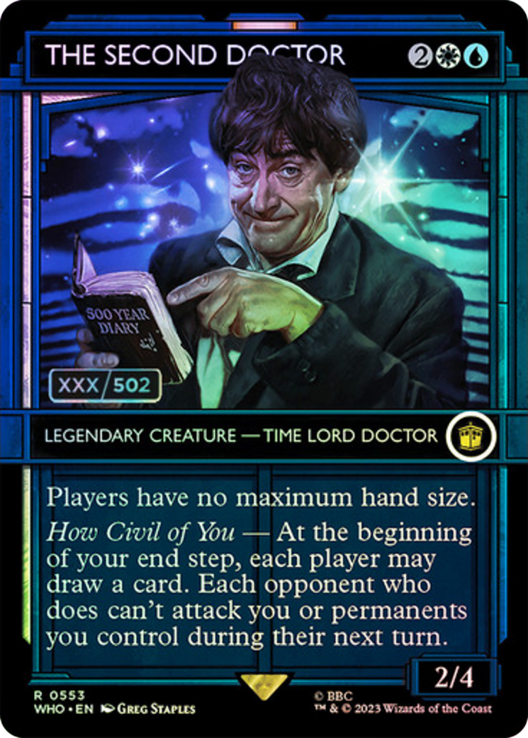 The Second Doctor (Serial Numbered) [Doctor Who] | Exor Games Dartmouth