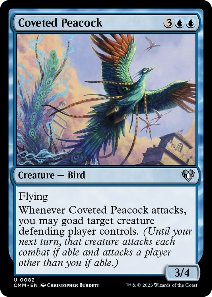 Coveted Peacock [Commander Masters] | Exor Games Dartmouth