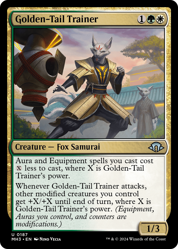 Golden-Tail Trainer [Modern Horizons 3] | Exor Games Dartmouth