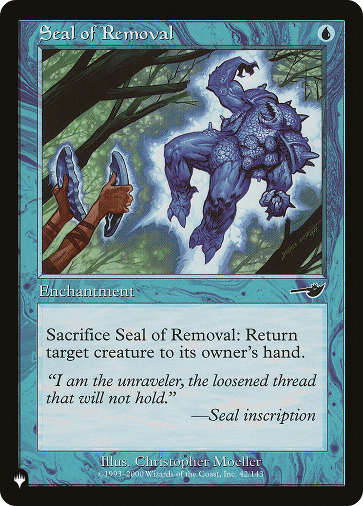 Seal of Removal [The List Reprints] | Exor Games Dartmouth