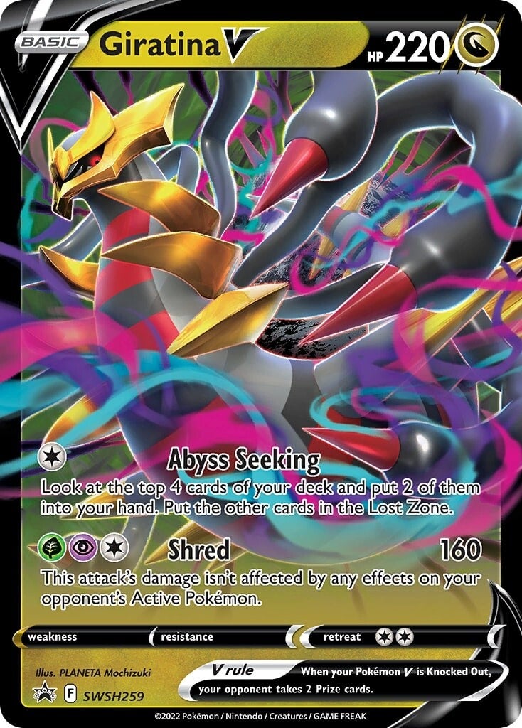 Giratina V (SWSH259) [Sword & Shield: Black Star Promos] | Exor Games Dartmouth