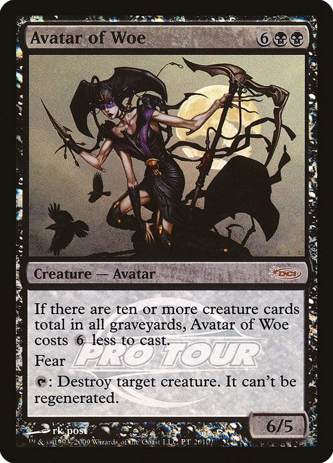 Avatar of Woe (Pro Tour) [Pro Tour Promos] | Exor Games Dartmouth