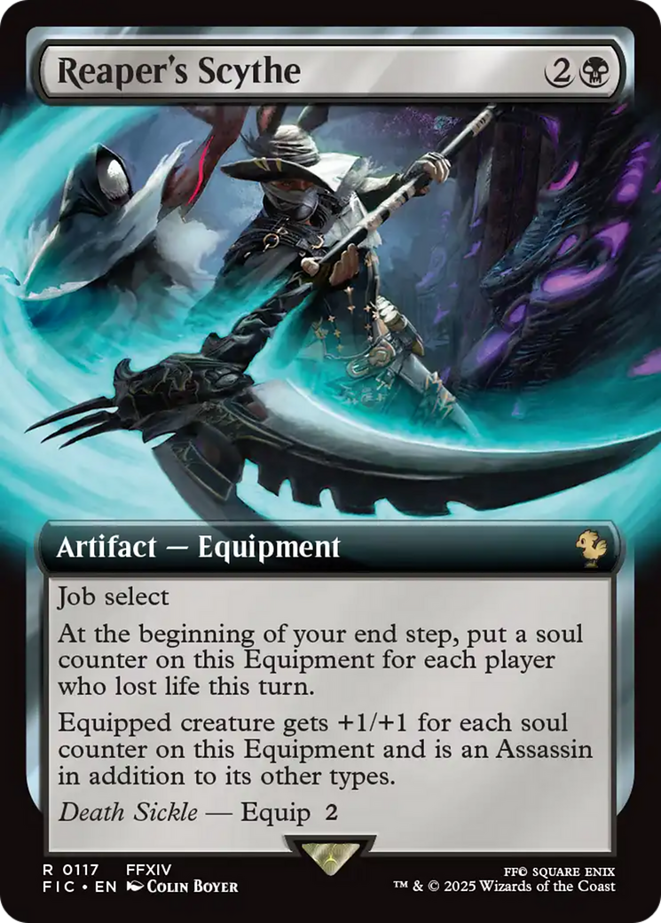 Reaper's Scythe (Extended Art) [FINAL FANTASY Commander] | Exor Games Dartmouth