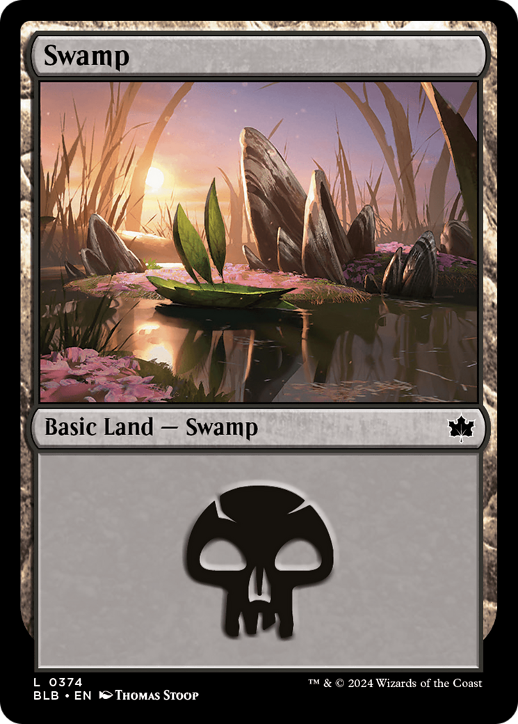 Swamp (0374) [Bloomburrow] | Exor Games Dartmouth