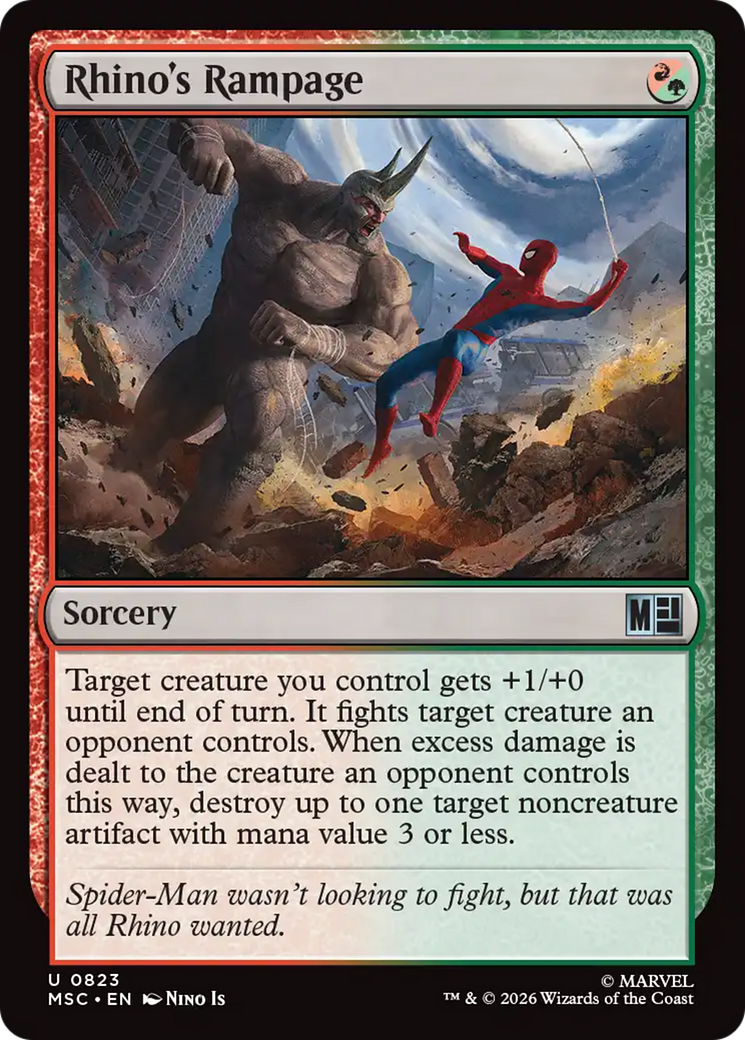 Rhino's Rampage [Marvel Super Heroes Commander] | Exor Games Dartmouth