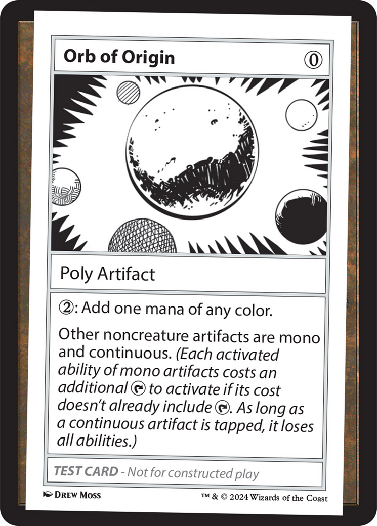 Orb of Origin [Mystery Booster 2 Playtest Cards] | Exor Games Dartmouth