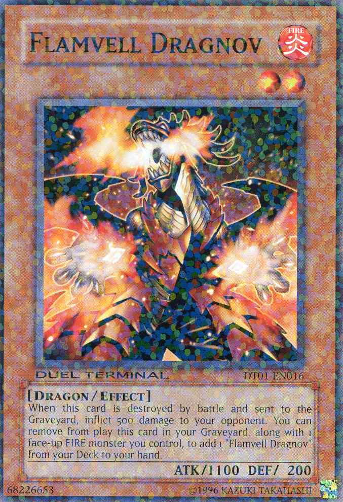 Flamvell Dragnov [DT01-EN016] Super Rare | Exor Games Dartmouth