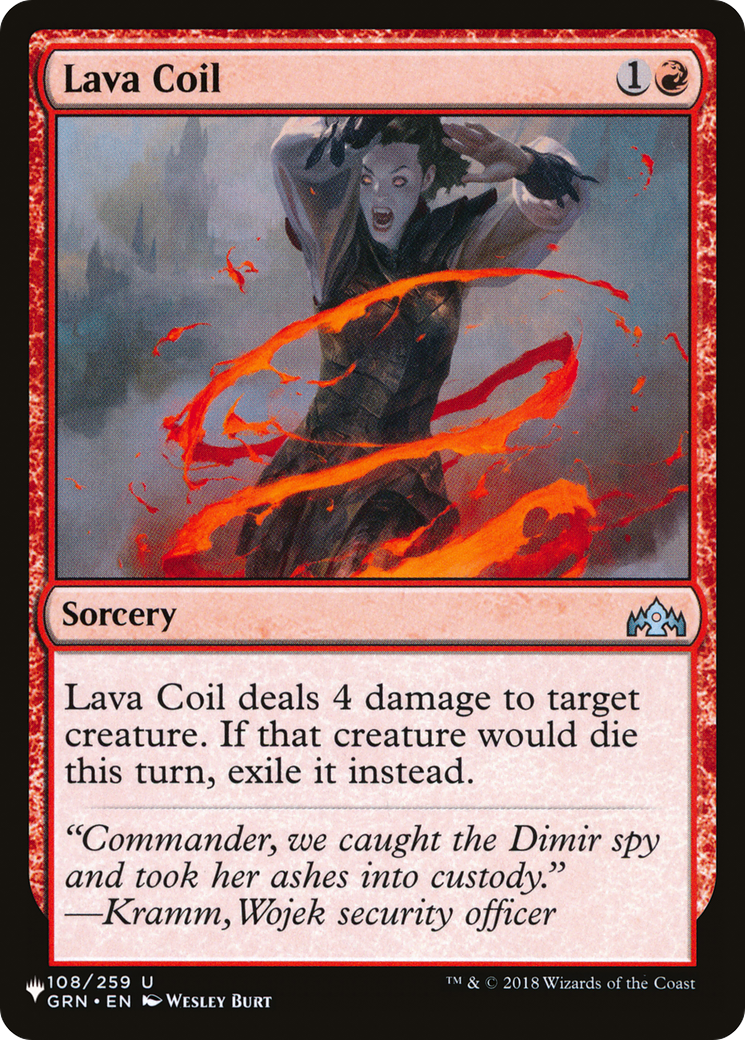 Lava Coil [The List] | Exor Games Dartmouth