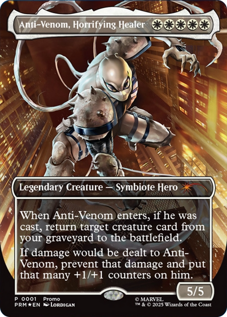 Anti-Venom, Horrifying Healer (Borderless) [Media Promos] | Exor Games Dartmouth