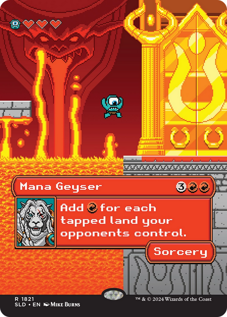 Mana Geyser [Secret Lair Drop Series] | Exor Games Dartmouth