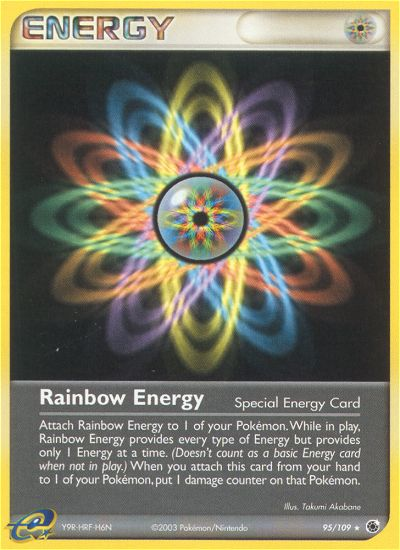 Rainbow Energy (95/109) [EX: Ruby & Sapphire] | Exor Games Dartmouth