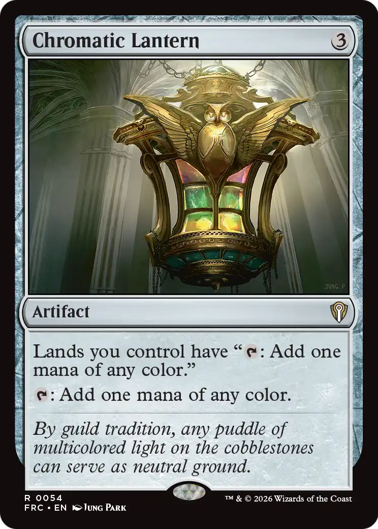 Chromatic Lantern [Reality Fracture Commander] | Exor Games Dartmouth