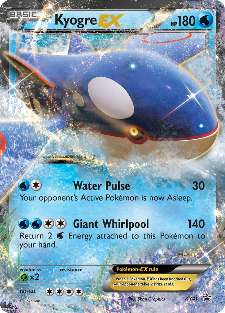 Kyogre EX (XY41) [XY: Black Star Promos] | Exor Games Dartmouth