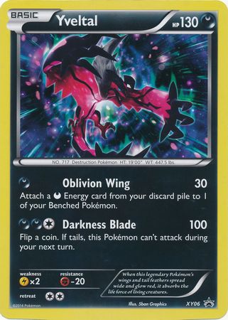 Yveltal (XY06) (Jumbo Card) [XY: Black Star Promos] | Exor Games Dartmouth