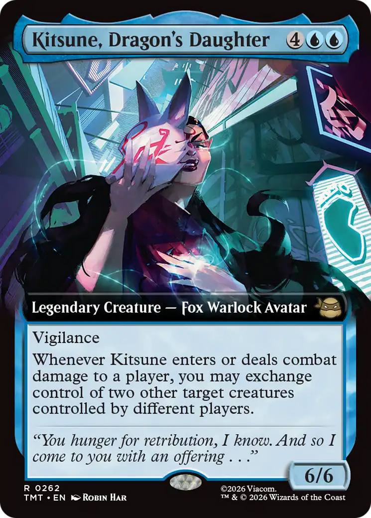 Kitsune, Dragon's Daughter (Extended Art) [Teenage Mutant Ninja Turtles] | Exor Games Dartmouth