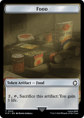 Food (0012) // Human Soldier Double-Sided Token [Fallout Tokens] | Exor Games Dartmouth
