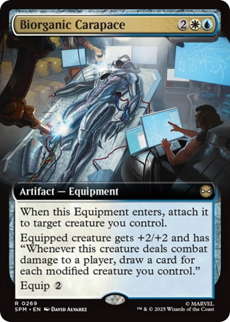 Biorganic Carapace (Extended Art) [Marvel's Spider-Man] | Exor Games Dartmouth