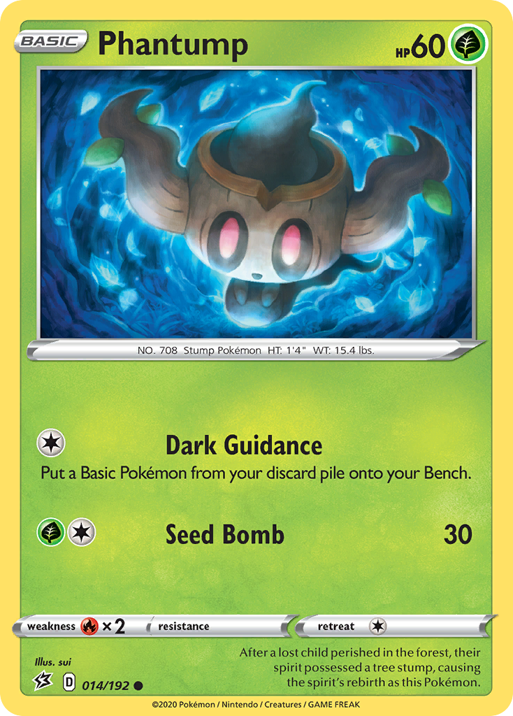 Phantump (014/192) [Sword & Shield: Rebel Clash] | Exor Games Dartmouth