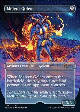 Meteor Golem (Borderless) [Secret Lair Drop Series] | Exor Games Dartmouth