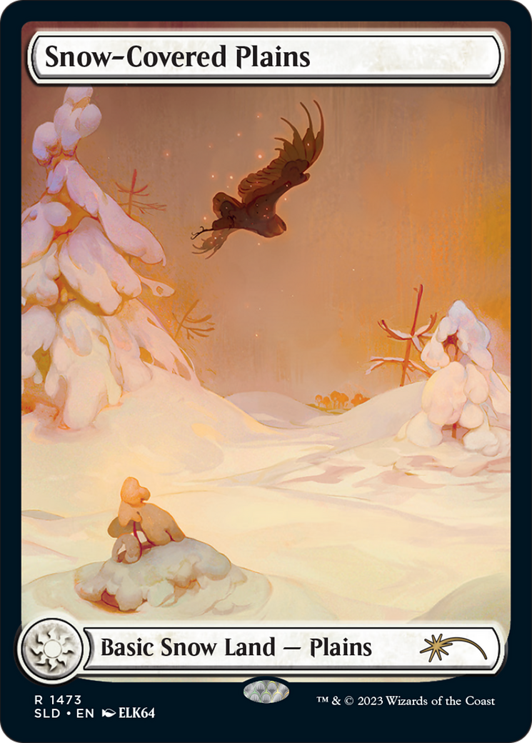 Snow-Covered Plains (1473) (Rainbow Foil) [Secret Lair Drop Series] | Exor Games Dartmouth