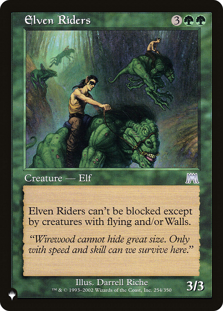 Elven Riders [The List Reprints] | Exor Games Dartmouth