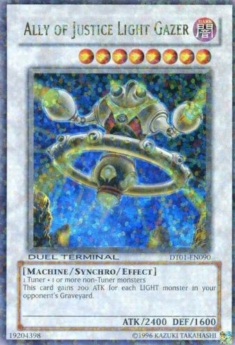 Ally of Justice Light Gazer [DT01-EN090] Ultra Rare | Exor Games Dartmouth