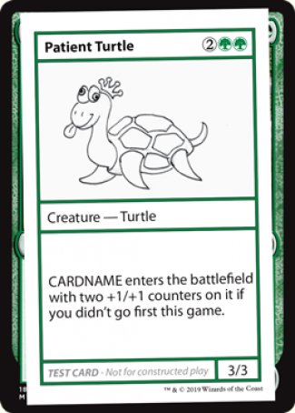 Patient Turtle (2021 Edition) [Mystery Booster Playtest Cards] | Exor Games Dartmouth