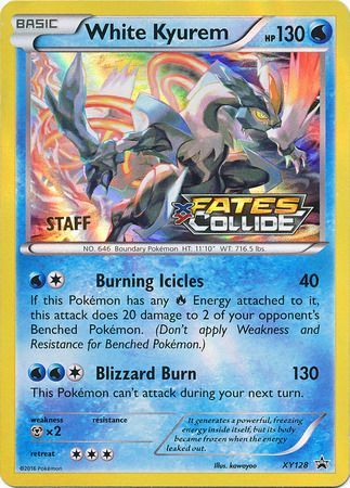 White Kyurem (XY128) (Staff) [XY: Black Star Promos] | Exor Games Dartmouth