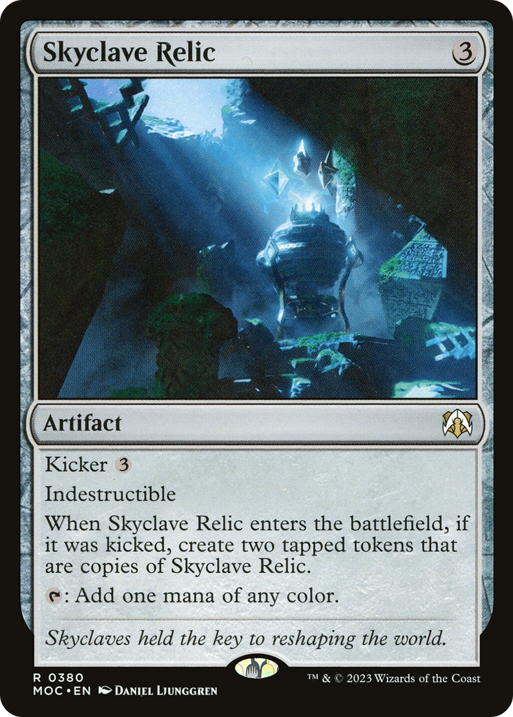 Skyclave Relic [March of the Machine Commander] | Exor Games Dartmouth