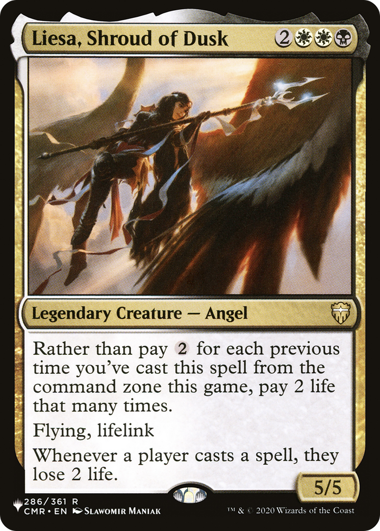 Liesa, Shroud of Dusk [The List] | Exor Games Dartmouth