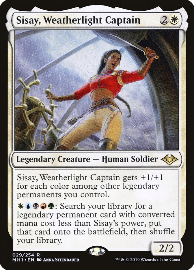 Sisay, Weatherlight Captain [Modern Horizons] | Exor Games Dartmouth