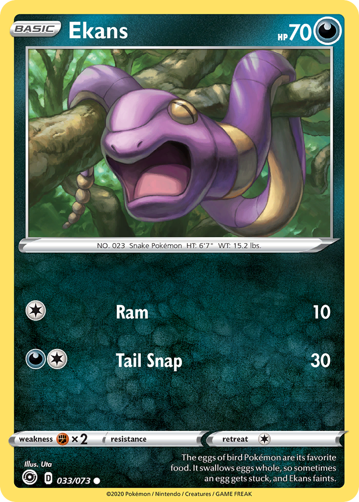 Ekans (033/073) [Sword & Shield: Champion's Path] | Exor Games Dartmouth