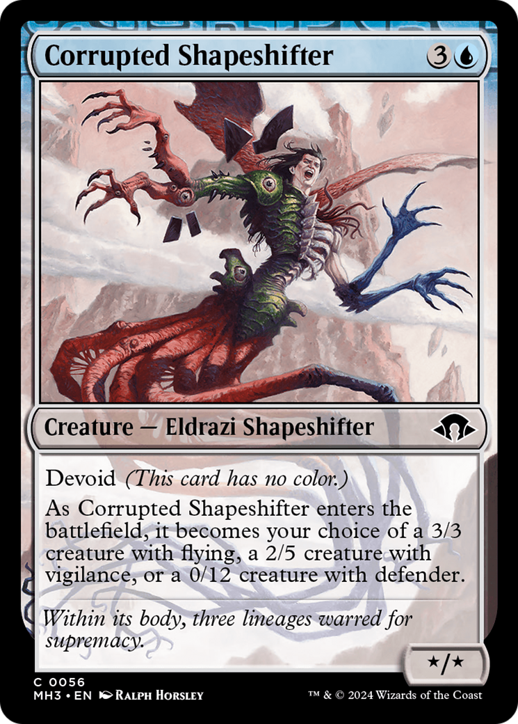 Corrupted Shapeshifter [Modern Horizons 3] | Exor Games Dartmouth