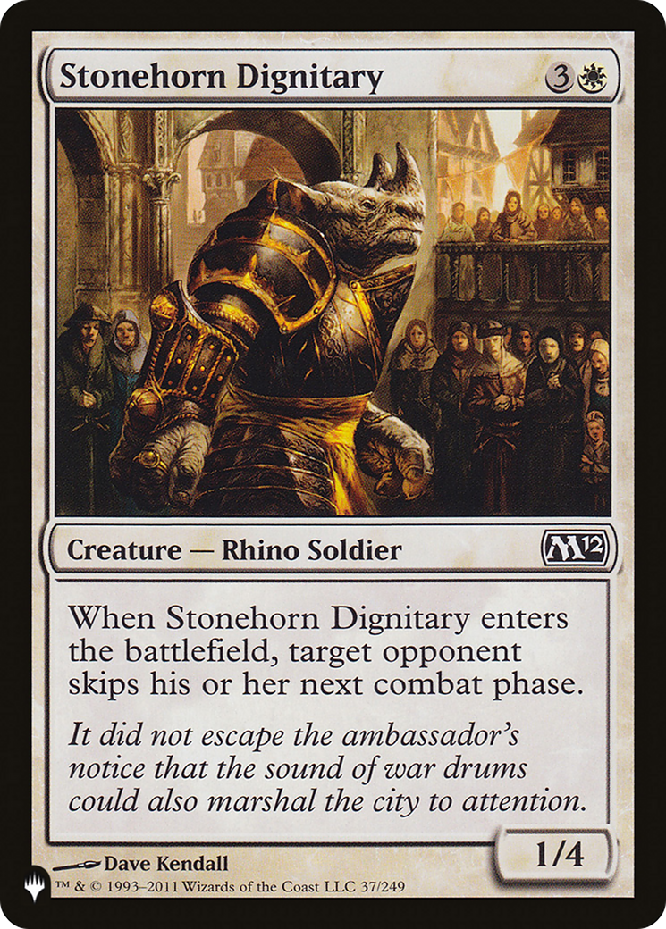 Stonehorn Dignitary [The List] | Exor Games Dartmouth