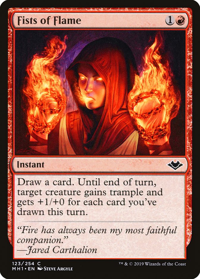 Fists of Flame [Modern Horizons] | Exor Games Dartmouth