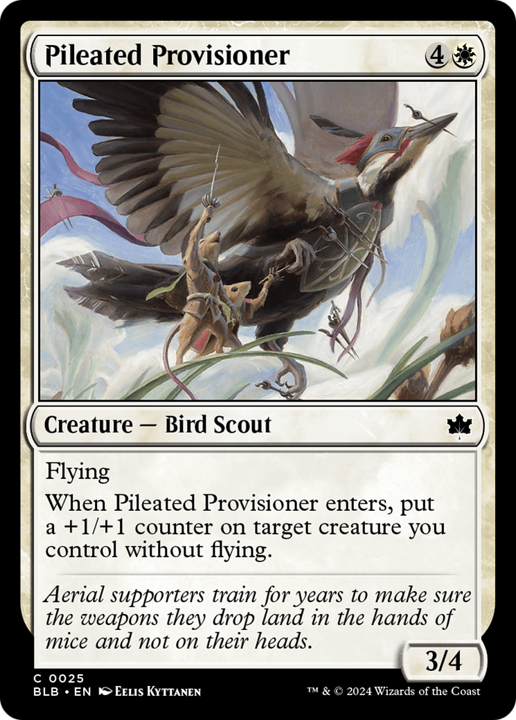 Pileated Provisioner [Bloomburrow] | Exor Games Dartmouth