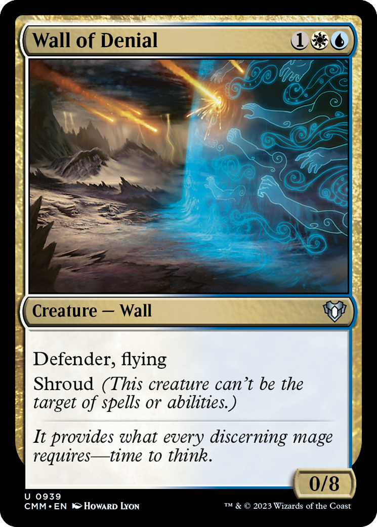 Wall of Denial [Commander Masters] | Exor Games Dartmouth