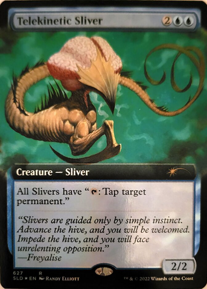 Telekinetic Sliver (Extended Art) [Secret Lair Drop Promos] | Exor Games Dartmouth