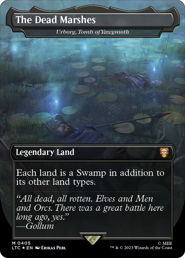 The Dead Marshes - Urborg, Tomb of Yawgmoth (Surge Foil Realms and Relics) [The Lord of the Rings: Tales of Middle-Earth Commander] | Exor Games Dartmouth